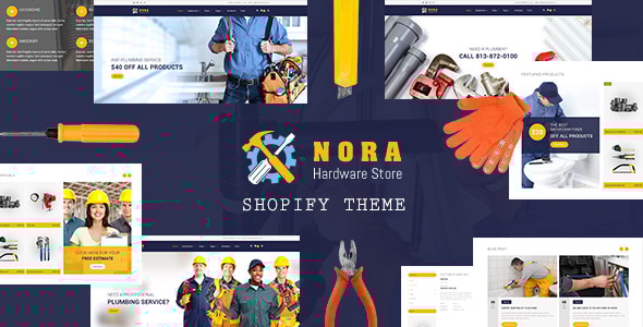 Nora – 五金店，管道 Shopify 主题