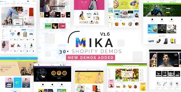 Mika – 多用途电子商务 Shopify 主题
