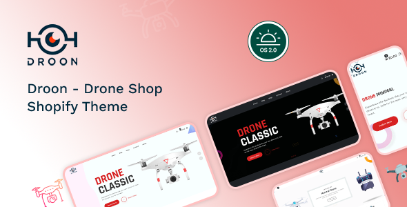 Droon – 单一产品商店 Shopify 主题