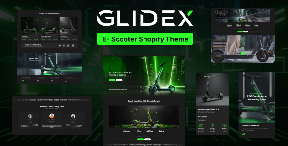 GlideX – 单一产品 Shopify 主题
