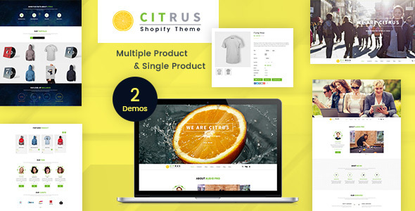 Citrus – 一页 Shopify 主题